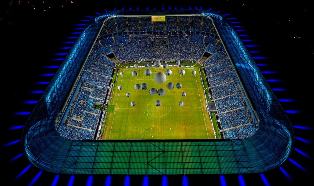 Arenas de futebol inovação