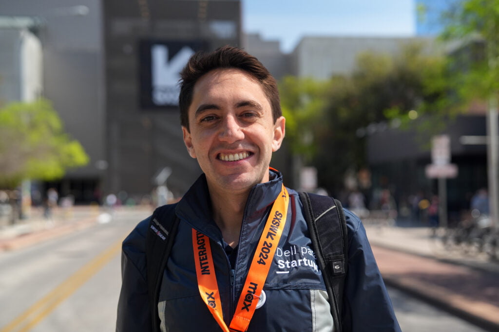 Daniel Moura, cofundador da Pix Force no SXSW 2024