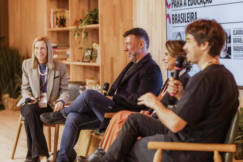 Educação brasileira precisa estar ao alcance de todos, defende Claudia Costin durante Semana Caldeira